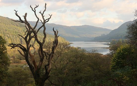 Callander-Strathyre Magischer Blick über das Tal