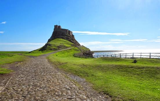 Lindisfarne Castle on Holy Island