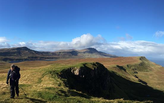 Walking the east coast of Skye to Portree