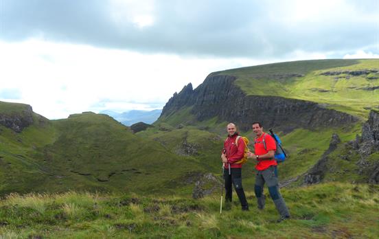 Wandern auf der wilden Isle fo Skye