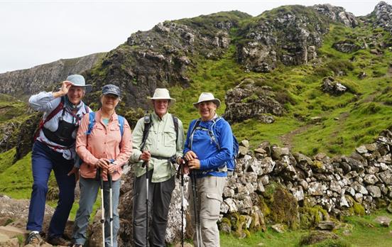 Hiking on the Isle of Skye