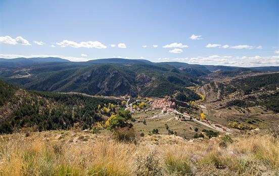 Views to linares de Sierra