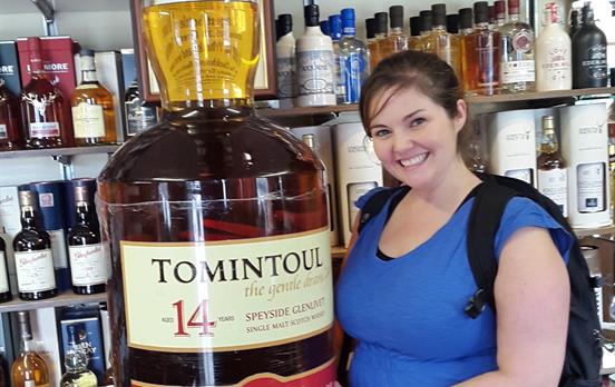 Enjoying a small (or large!) dram