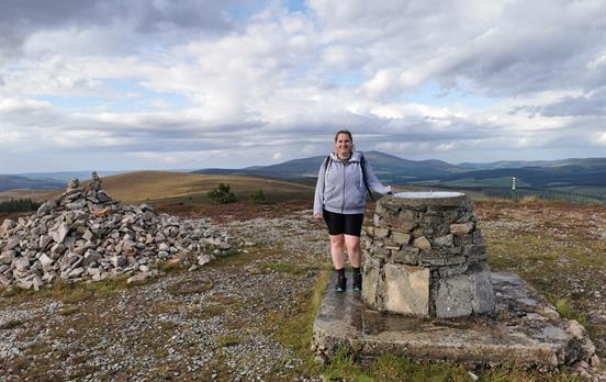 Wonderful views over the Speyside region