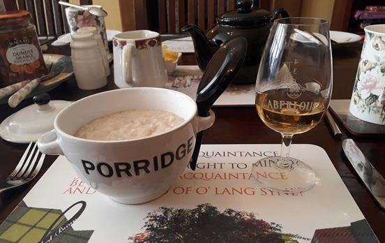 Treat yourself to whisky for breakfast!