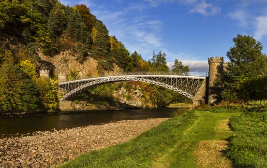 The Thomas Telford Bridge at Craigellachie