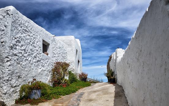 Stay overnight in pretty white villages