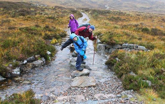Spaß auch bei schottischem Wetter