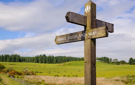 Zugfahrten und Wanderungen am West Highland Way