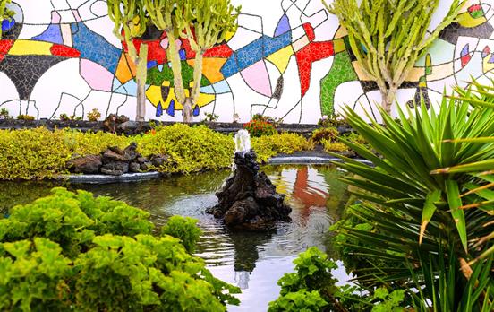 The colourful artwork of Cesar Manrique