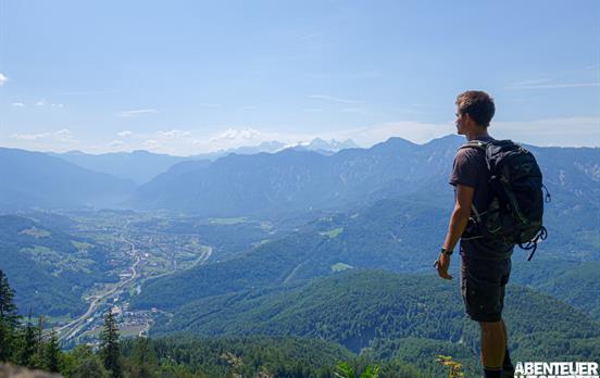 Blick auf den Dachstein Gletscher