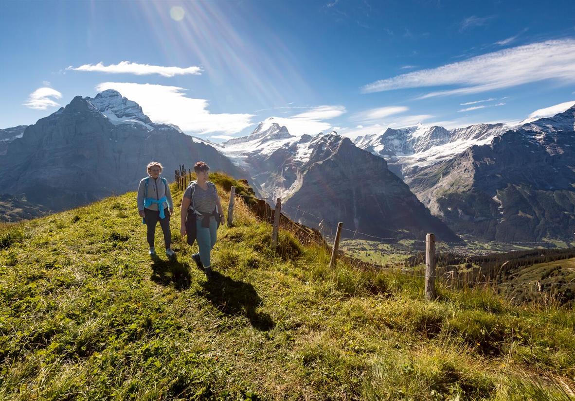 Bernese Oberland mountain views