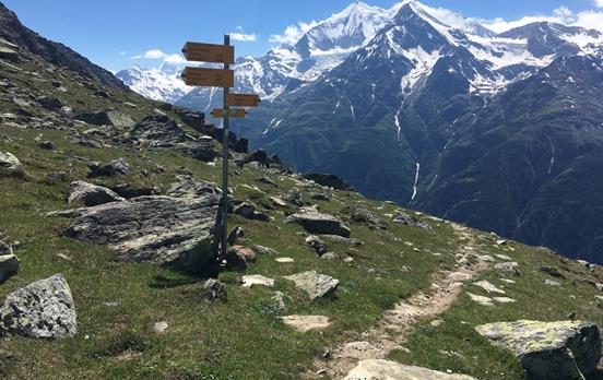 Excellent Swiss waymarking