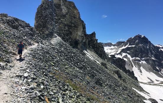 Theres never a dull moment on the varied terrain