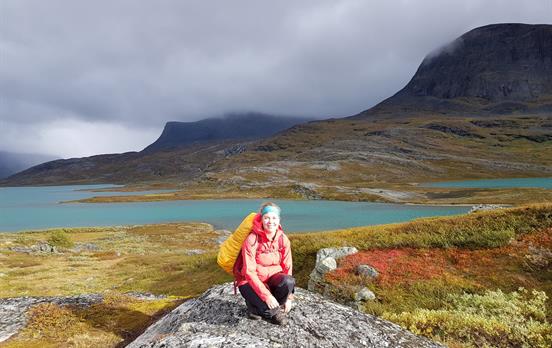 The beautiful crystal clear water of Alesjaure