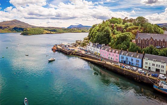 Portree from above