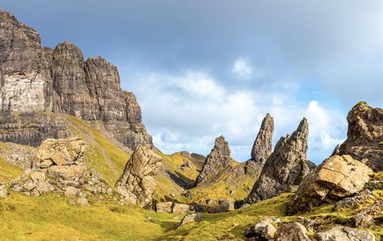 The magnificent Storr formation on Skye