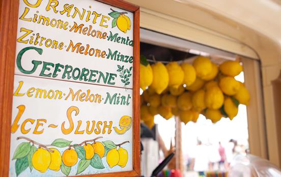 Zitroneneis auf Capri