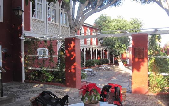 Stay in small, authentic hotels