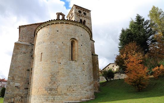The Romanesque church of Mollo