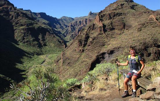 Wanderer auf La Gomera