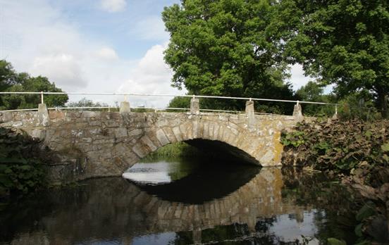 Beautiful stone bridge between Simrishamn &amp; Kivik