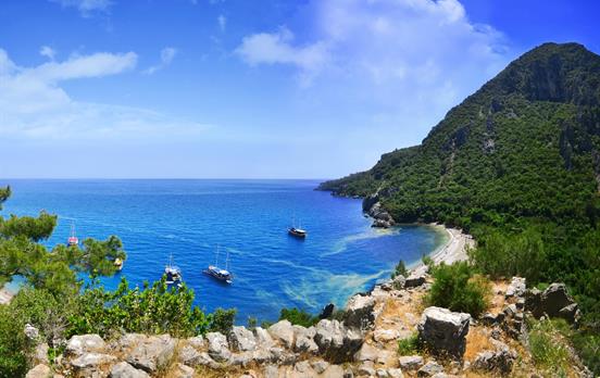 Olympos beach