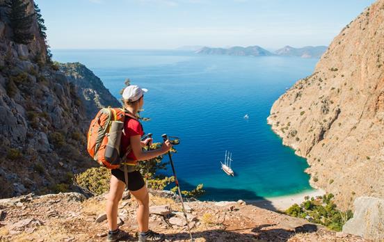 Walking Beside the Turquoise Coast