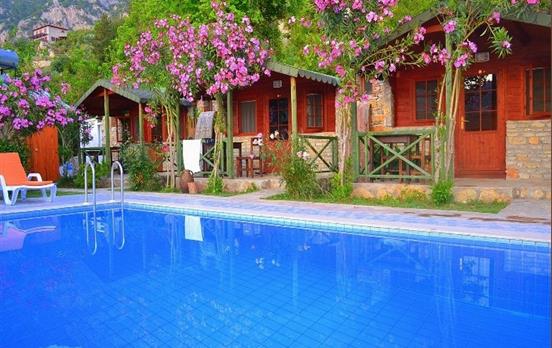 The beautiful Montenegro Motel in Faralya