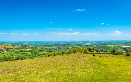 Stunning views from the trail