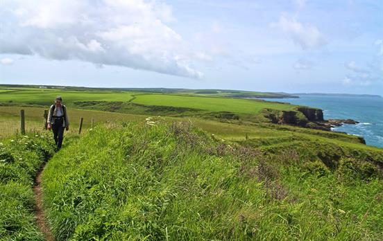 Can't help admire the coastal views as you walk