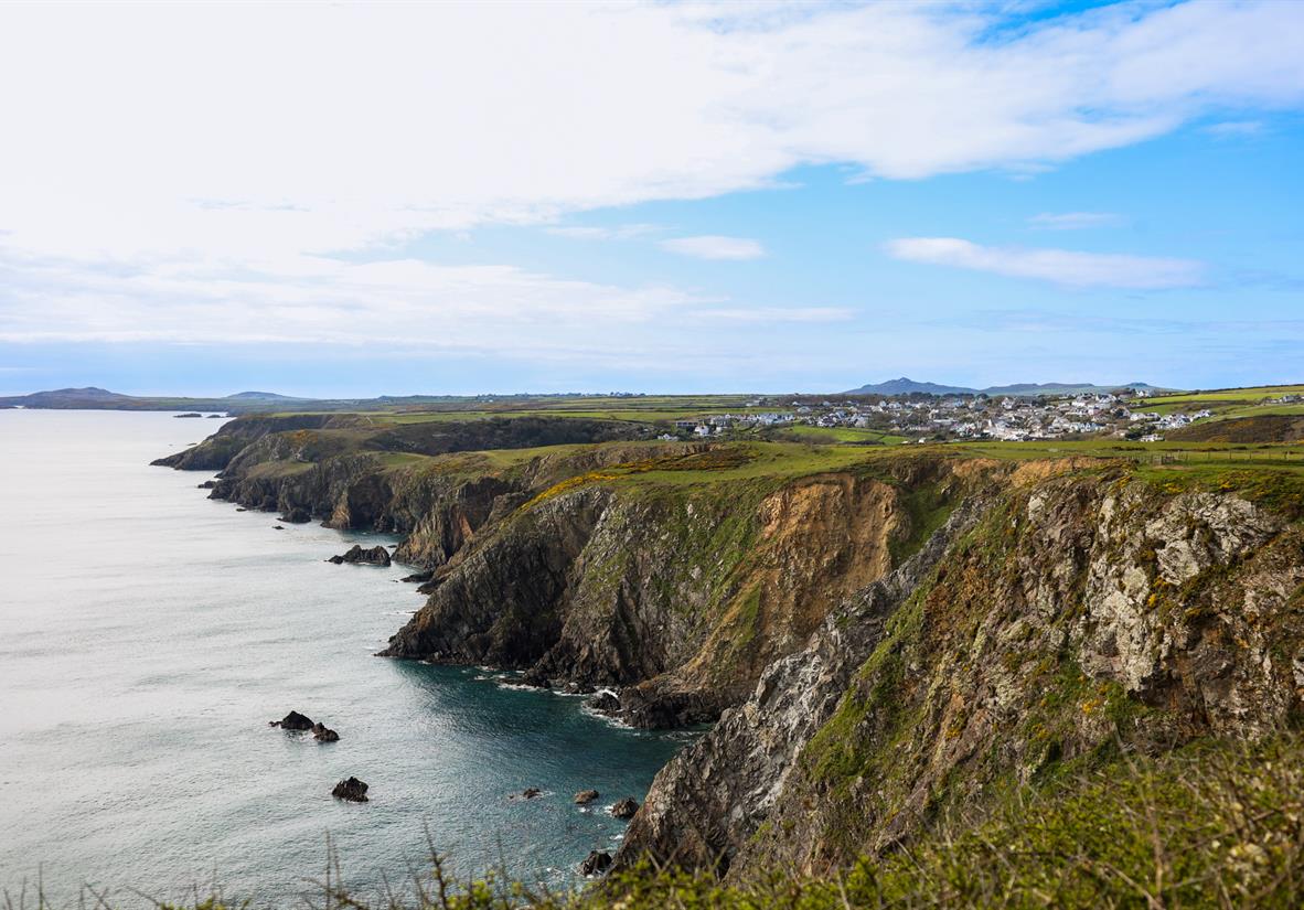 Epic coastal headlands towards St Davids