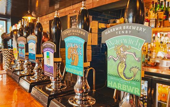 Try local beers after your walk