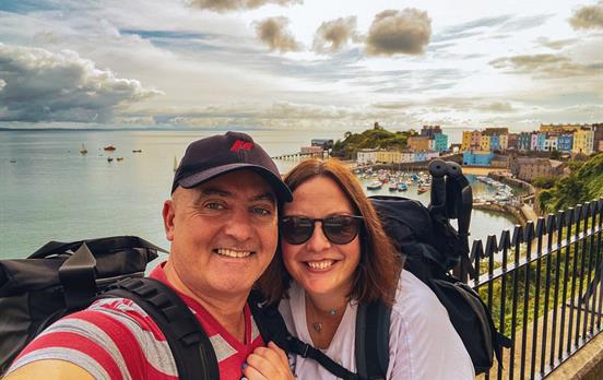 Overlooking Tenby