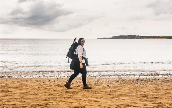 Coastal walking on the Pembrokeshire Coast