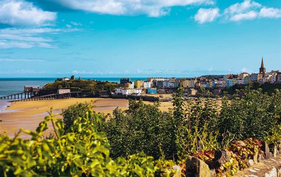 Tenby from the coast path