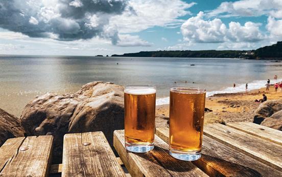 Beers on the coast