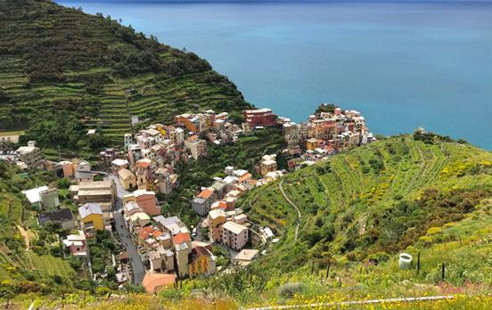 View to Manarola