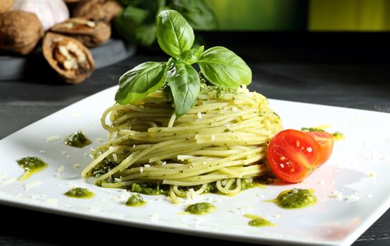 Pesto Genovese, a local speciality