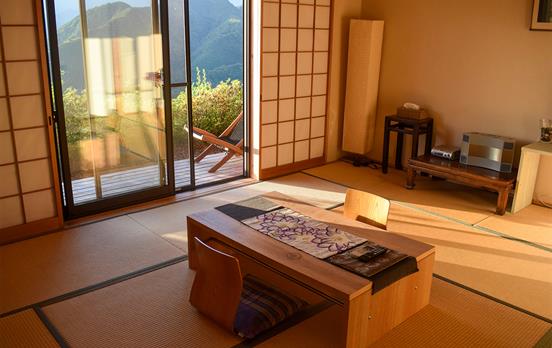 Stay in traditional Japanese accommodation