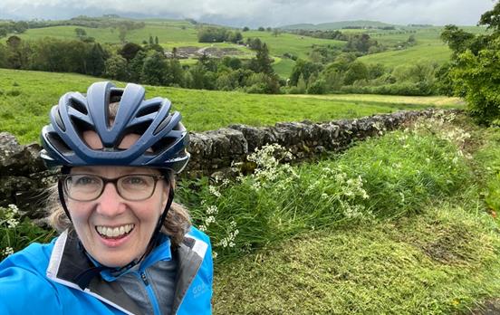 Selfie with Hadrian&apos;s Wall