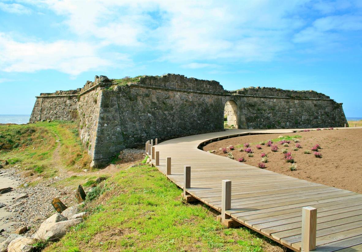 Castle ruins to explore