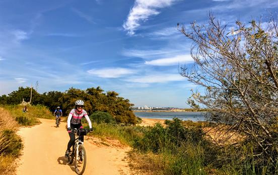 Coastal cycling trails