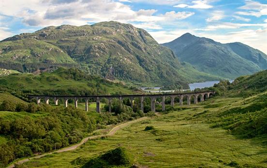 Glenfinnan Viaduct on the West Highland Line