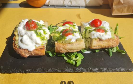 A snack in Noto