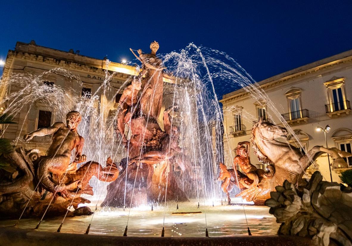 Evening piazza stroll