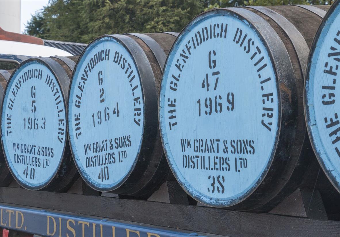 Glenfiddich barrels