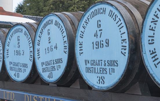 Glenfiddich barrels