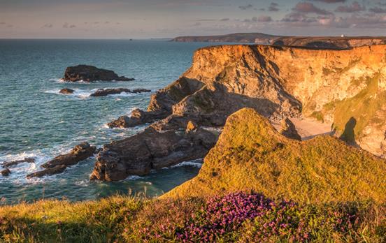 Padstow coast, classic Cornwall headland