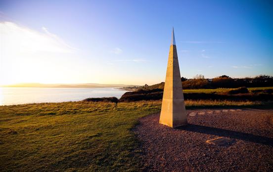 Geoneedle an Orcombe Point